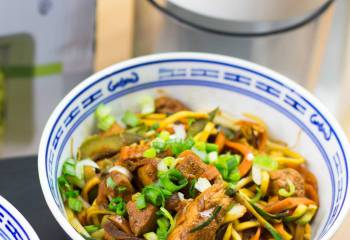 Syn Free Spiralized Chow Mein | Slimming World
