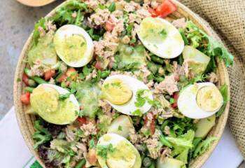 Slimming World Syn Free Nicoise Salad With Fine Herb Vinaigrette French Dressing