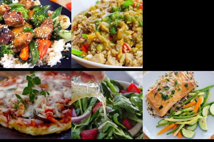 Evening Meal Plan - Week Commencing 17/10/2022