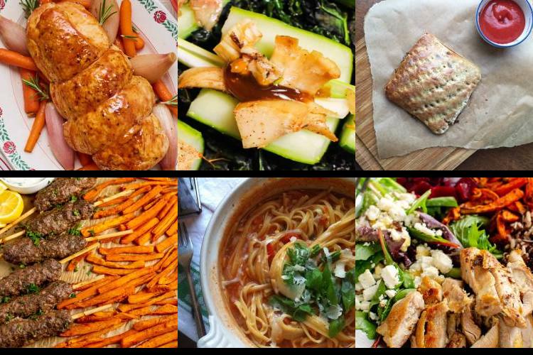 Evening Meal Plan - Week Commencing 09/08/2021