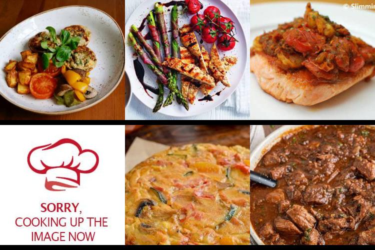 Evening Meal Plan - Week Commencing 26/07/2021