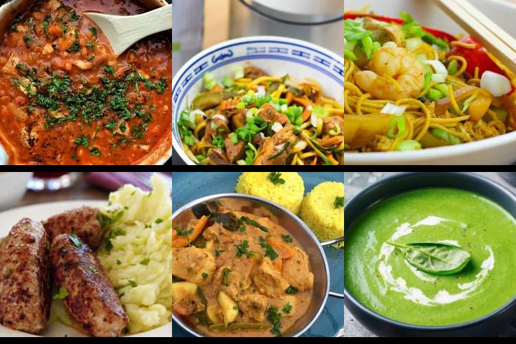 Evening Meal Plan - Week Commencing 13/02/2023