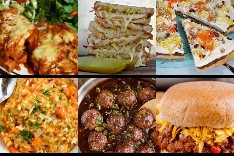 Evening Meal Plan - Week Commencing 04/07/2022