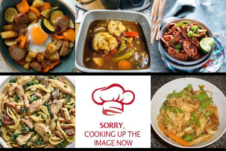 Evening Meal Plan - Week Commencing 22/08/2022