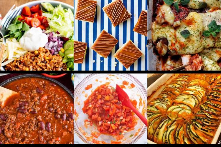 Evening Meal Plan - Week Commencing 21/11/2022