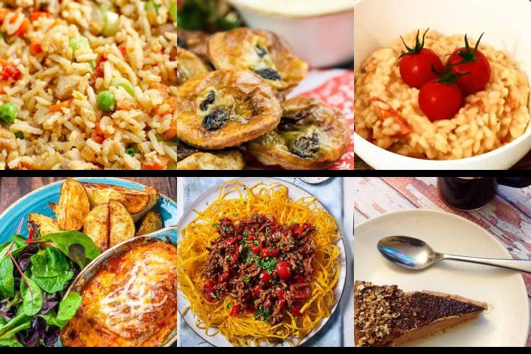 Evening Meal Plan - Week Commencing 01/08/2022