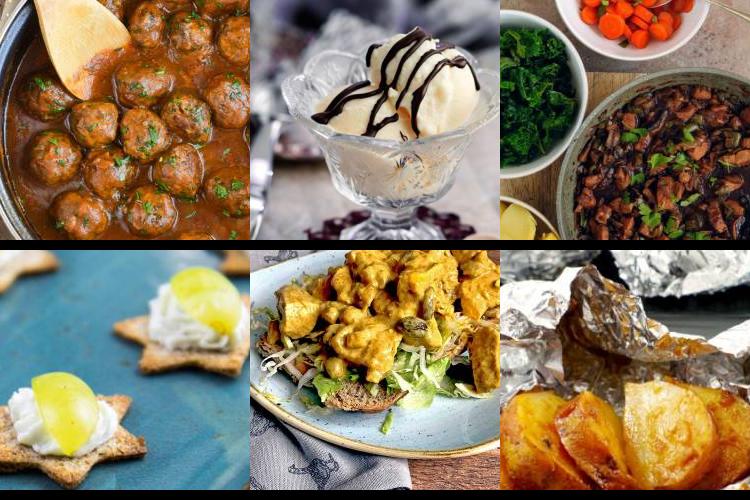 Evening Meal Plan - Week Commencing 25/04/2022