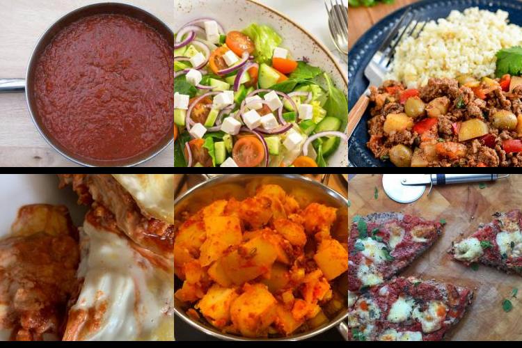 Evening Meal Plan - Week Commencing 07/06/2021