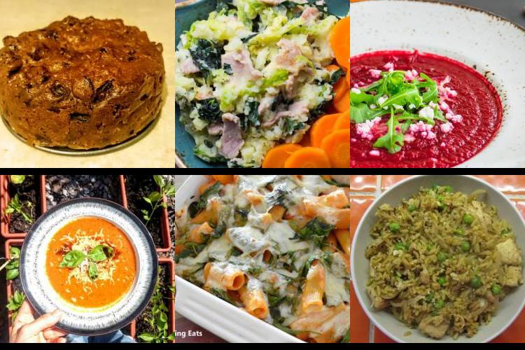 Evening Meal Plan - Week Commencing 26/07/2021