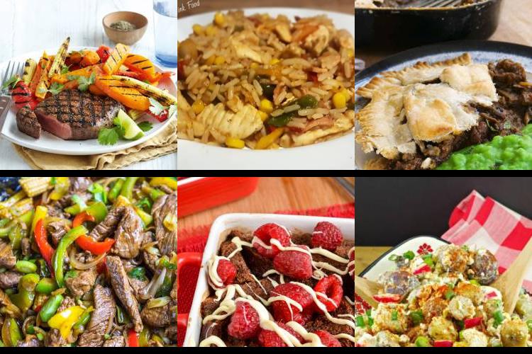 Evening Meal Plan - Week Commencing 19/12/2022