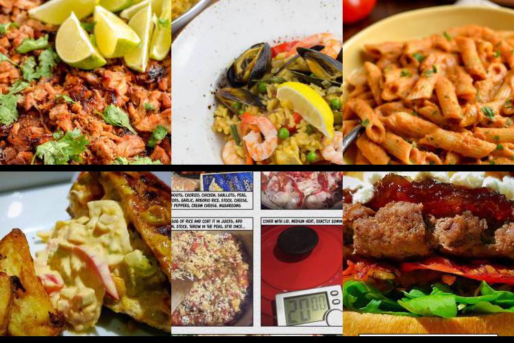 Evening Meal Plan - Week Commencing 31/08/2020