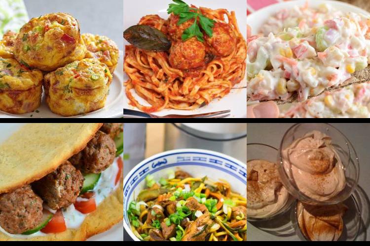 Evening Meal Plan - Week Commencing 21/06/2021