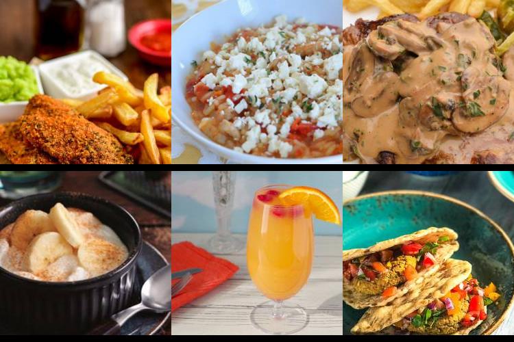 Evening Meal Plan - Week Commencing 24/05/2021