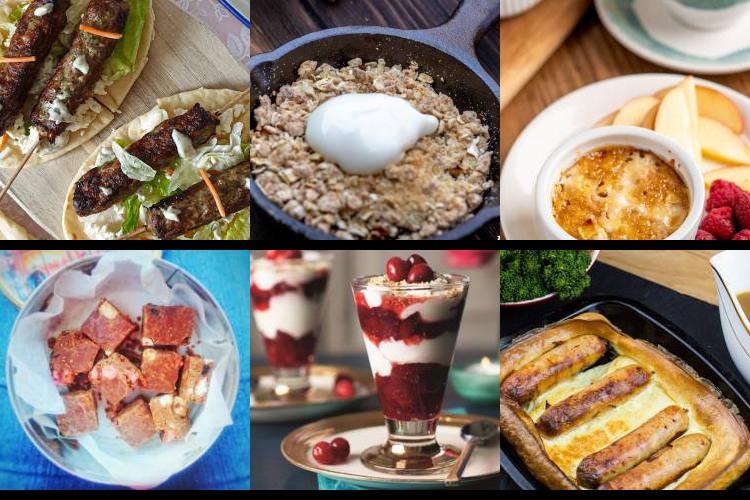 Evening Meal Plan - Week Commencing 21/06/2021