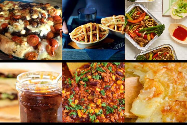 Evening Meal Plan - Week Commencing 17/05/2021