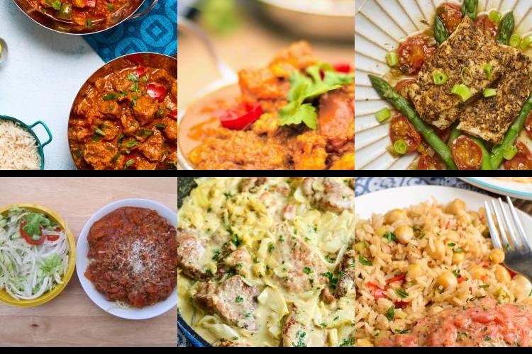 Evening Meal Plan - Week Commencing 05/12/2022