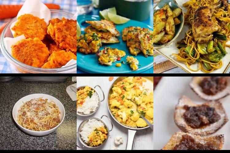 Evening Meal Plan - Week Commencing 03/05/2021