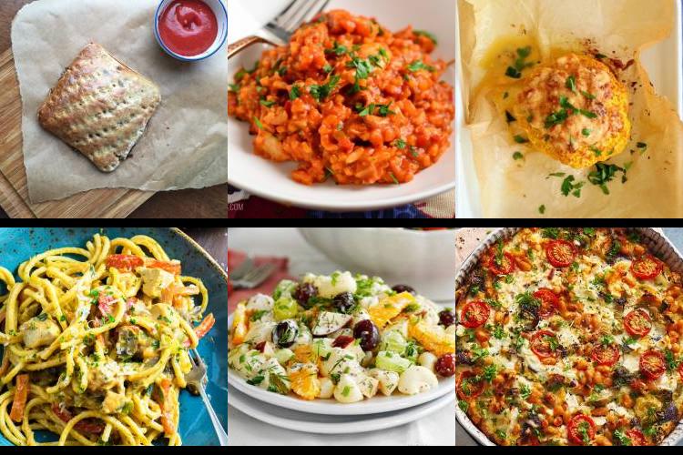 Evening Meal Plan - Week Commencing 25/04/2022