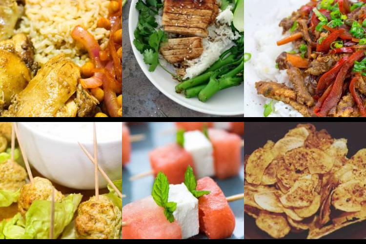 Evening Meal Plan - Week Commencing 28/06/2021