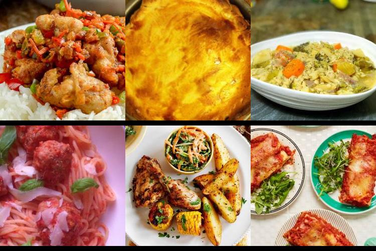 Evening Meal Plan - Week Commencing 02/05/2022