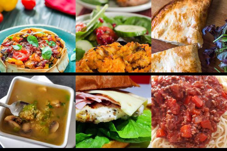 Evening Meal Plan - Week Commencing 17/02/2020