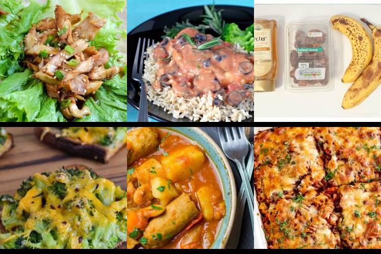 Evening Meal Plan - Week Commencing 26/04/2021