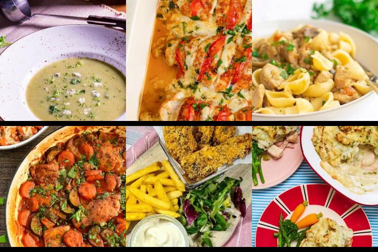 Evening Meal Plan - Week Commencing 24/05/2021