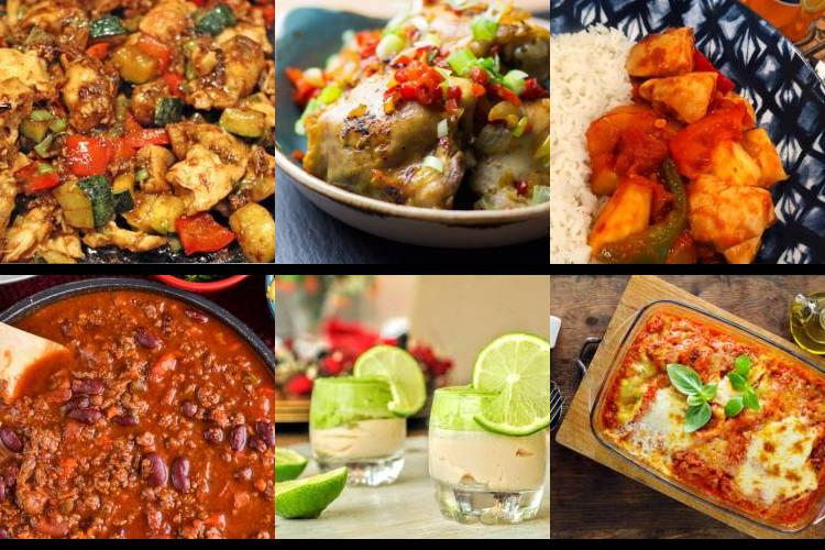Evening Meal Plan - Week Commencing 03/05/2021