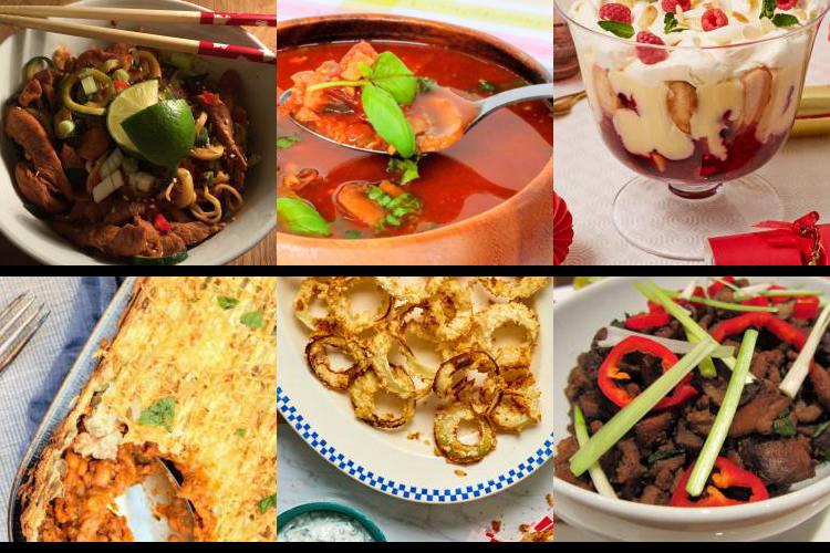 Evening Meal Plan - Week Commencing 22/02/2021