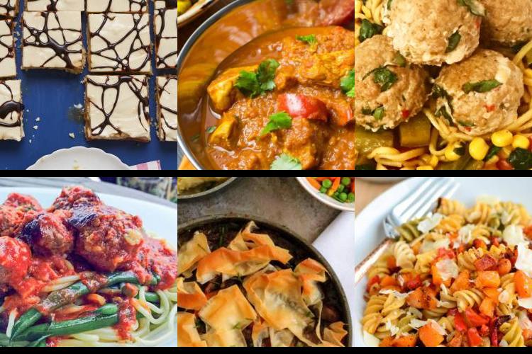 Evening Meal Plan - Week Commencing 18/04/2022