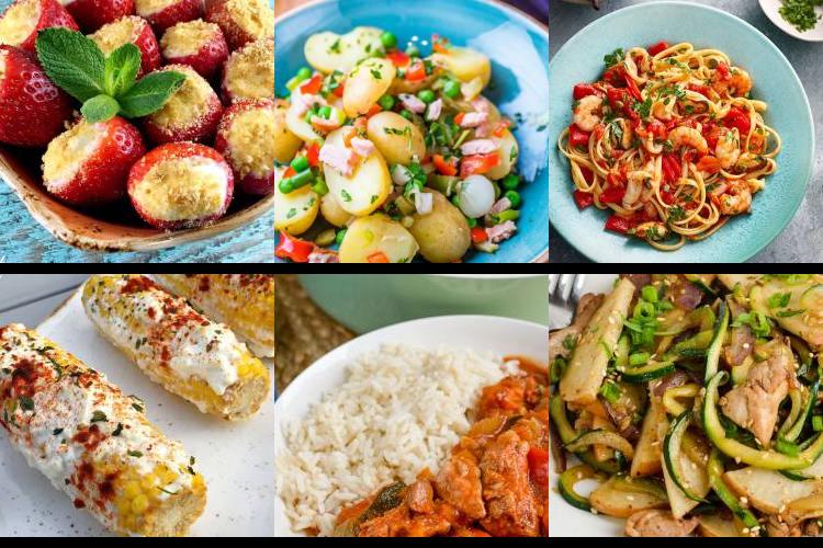 Evening Meal Plan - Week Commencing 28/06/2021