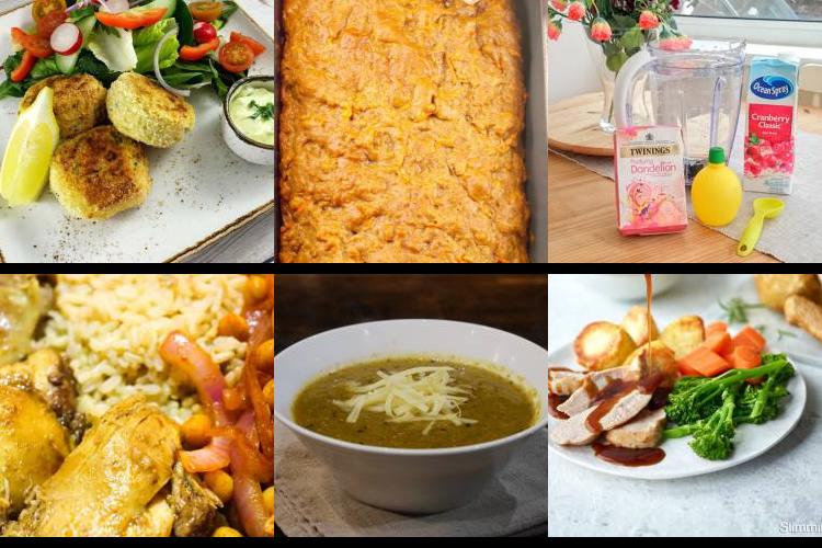 Evening Meal Plan - Week Commencing 17/05/2021