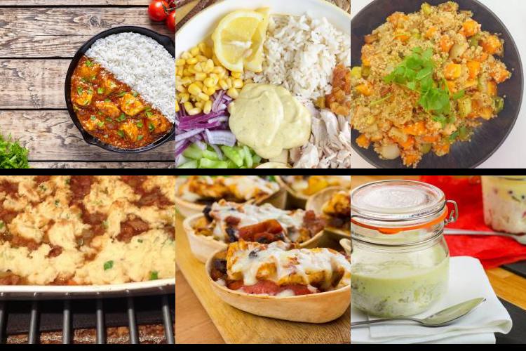 Evening Meal Plan - Week Commencing 21/06/2021