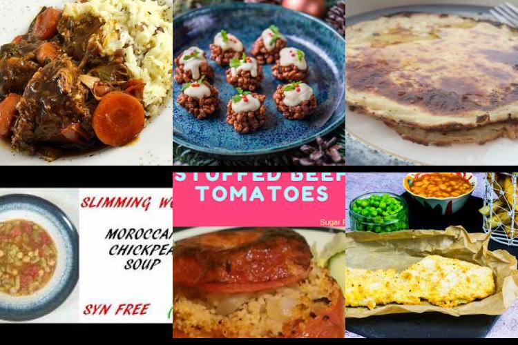 Evening Meal Plan - Week Commencing 12/12/2022