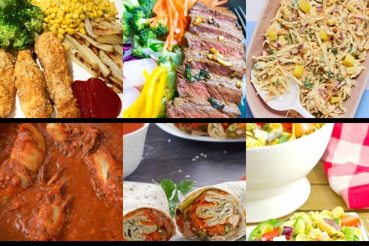 Evening Meal Plan - Week Commencing 04/07/2022