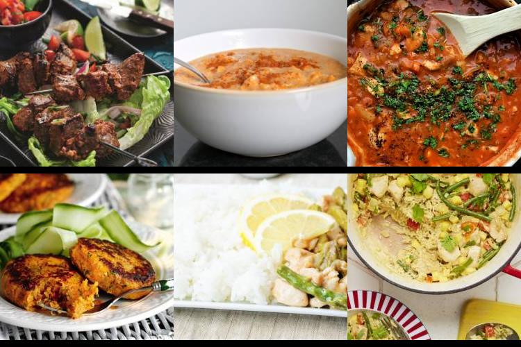 Evening Meal Plan - Week Commencing 25/04/2022