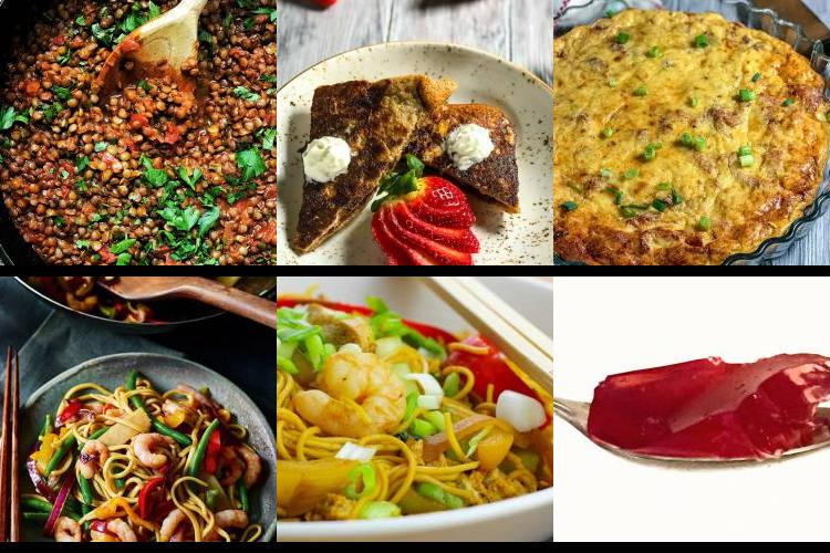 Evening Meal Plan - Week Commencing 24/05/2021