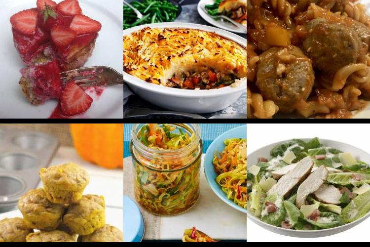 Evening Meal Plan - Week Commencing 30/05/2022