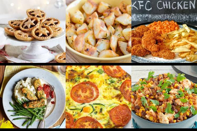 Evening Meal Plan - Week Commencing 12/07/2021