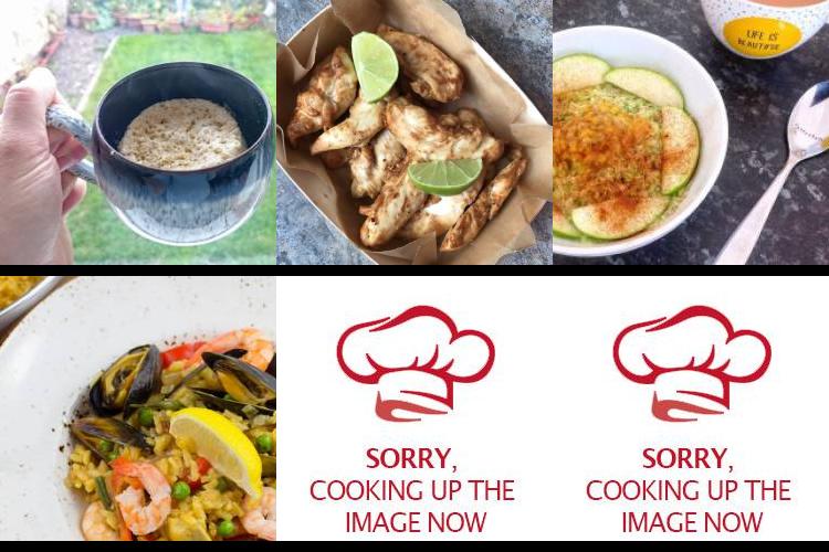 Evening Meal Plan - Week Commencing 25/04/2022