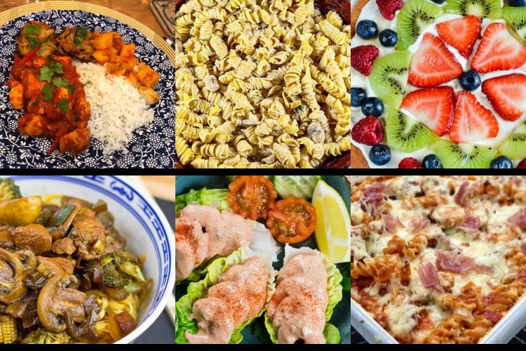 Evening Meal Plan - Week Commencing 10/05/2021