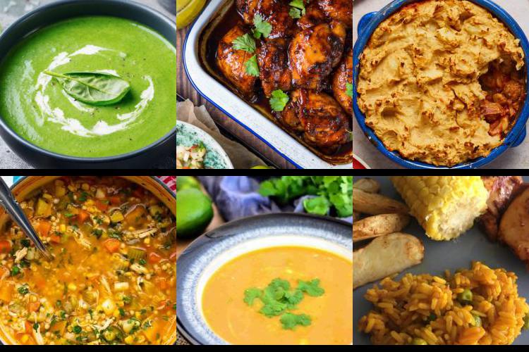 Evening Meal Plan - Week Commencing 24/08/2020