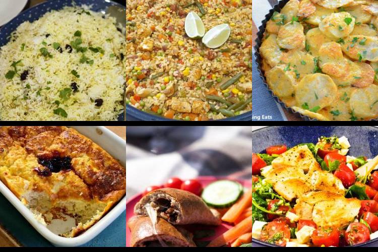 Evening Meal Plan - Week Commencing 10/05/2021