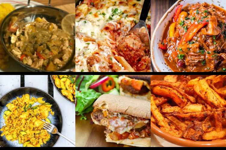 Evening Meal Plan - Week Commencing 10/05/2021