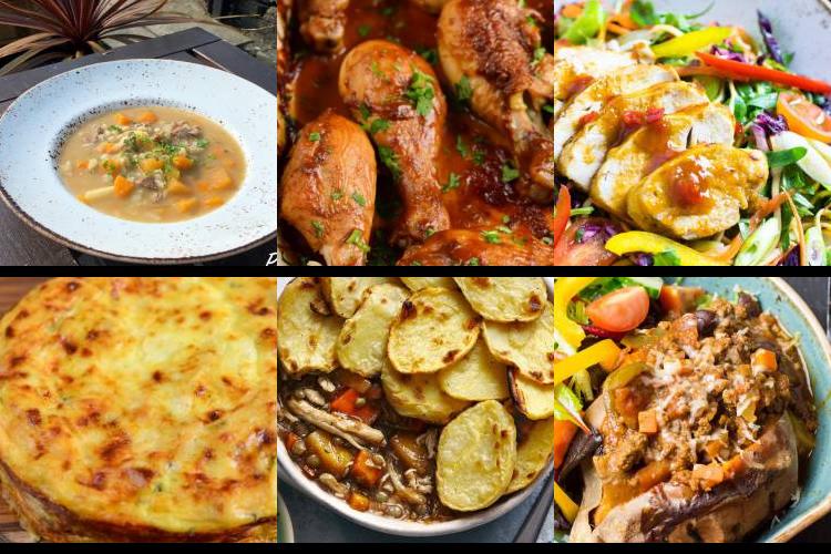 Evening Meal Plan - Week Commencing 31/05/2021