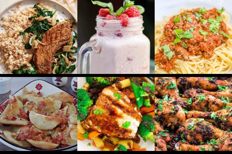 Evening Meal Plan - Week Commencing 25/04/2022