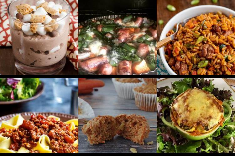Evening Meal Plan - Week Commencing 26/07/2021