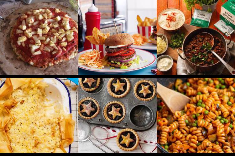 Evening Meal Plan - Week Commencing 28/12/2020