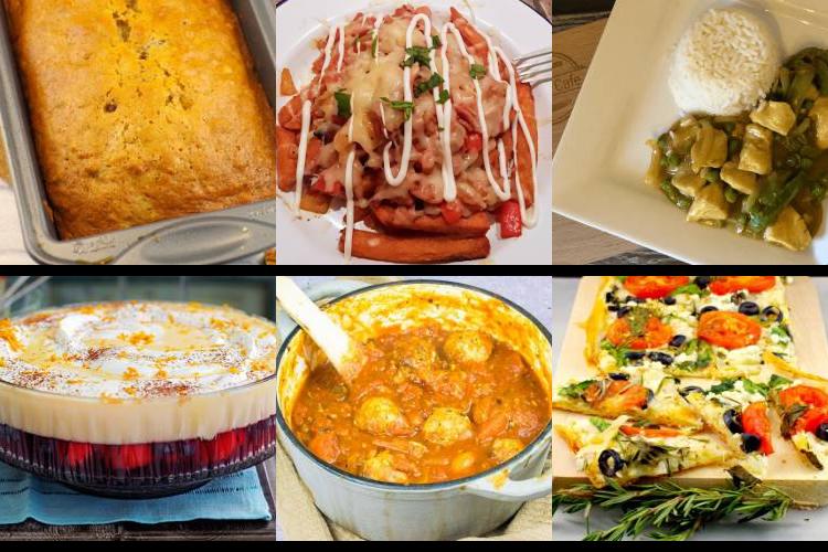 Evening Meal Plan - Week Commencing 26/04/2021