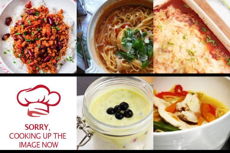 Evening Meal Plan - Week Commencing 02/01/2023